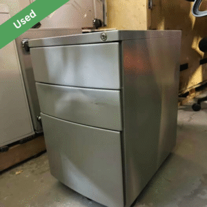 Grey Mobile Pedestal (Used)