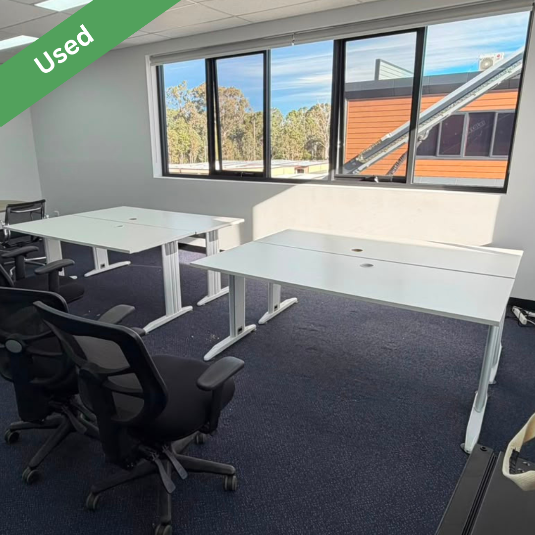 White Office Desks