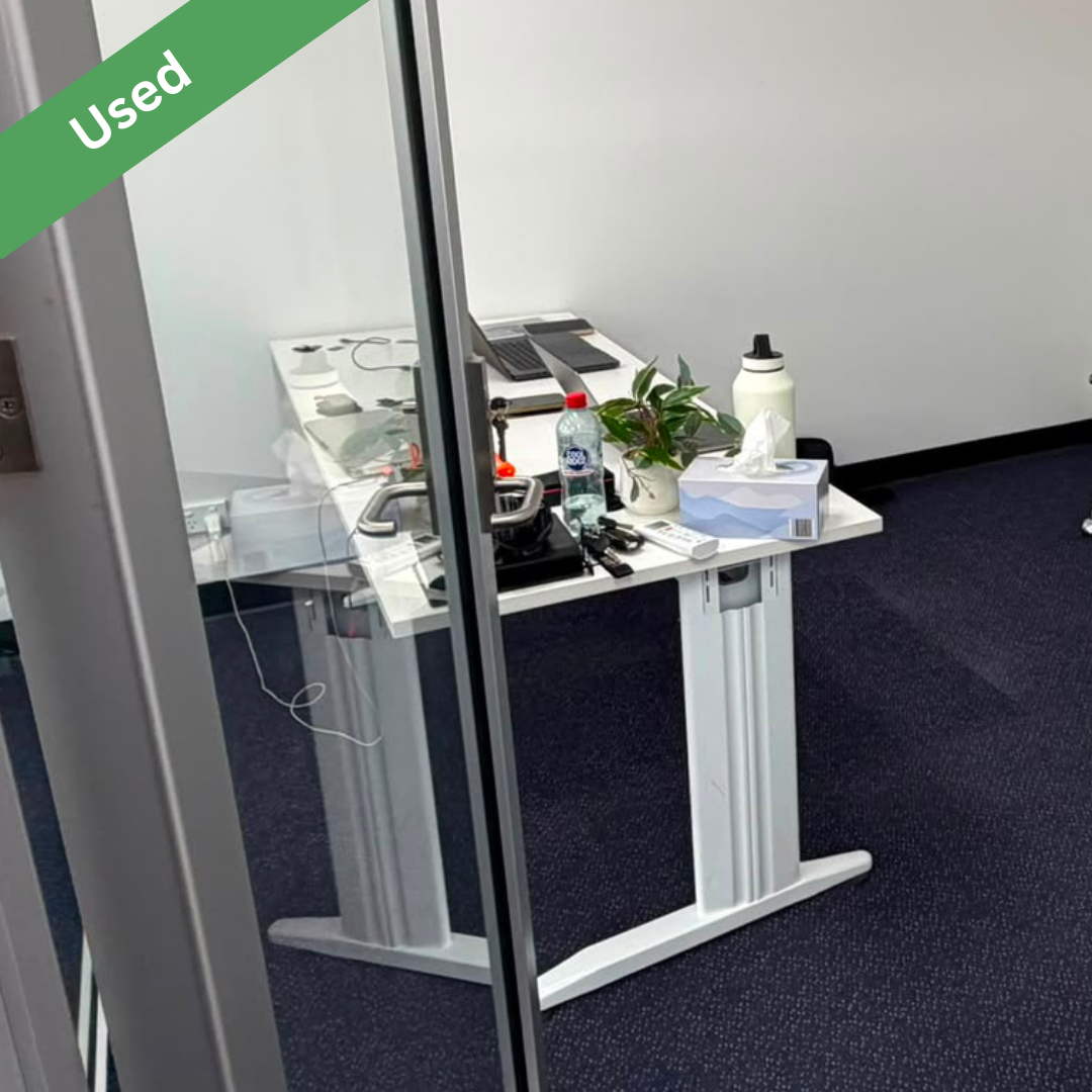 White Office Desks - Image 2