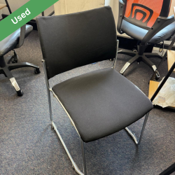 Used Meeting Chairs – Black