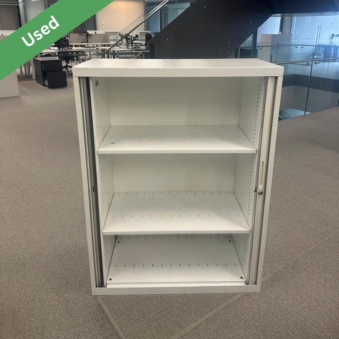 Used Tambour Storage Cabinets - Image 2