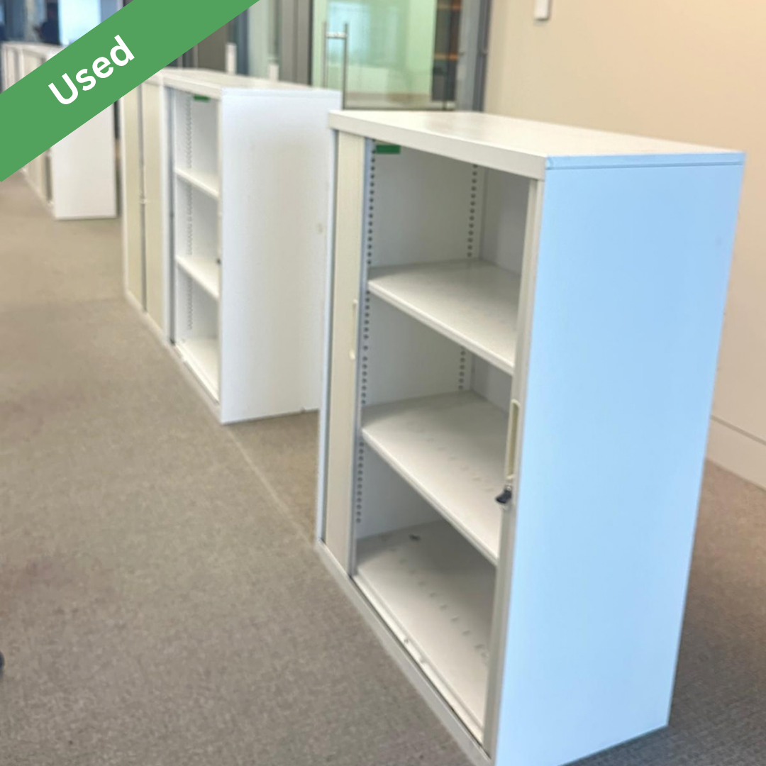 Used Tambour Storage Cabinets - Image 5