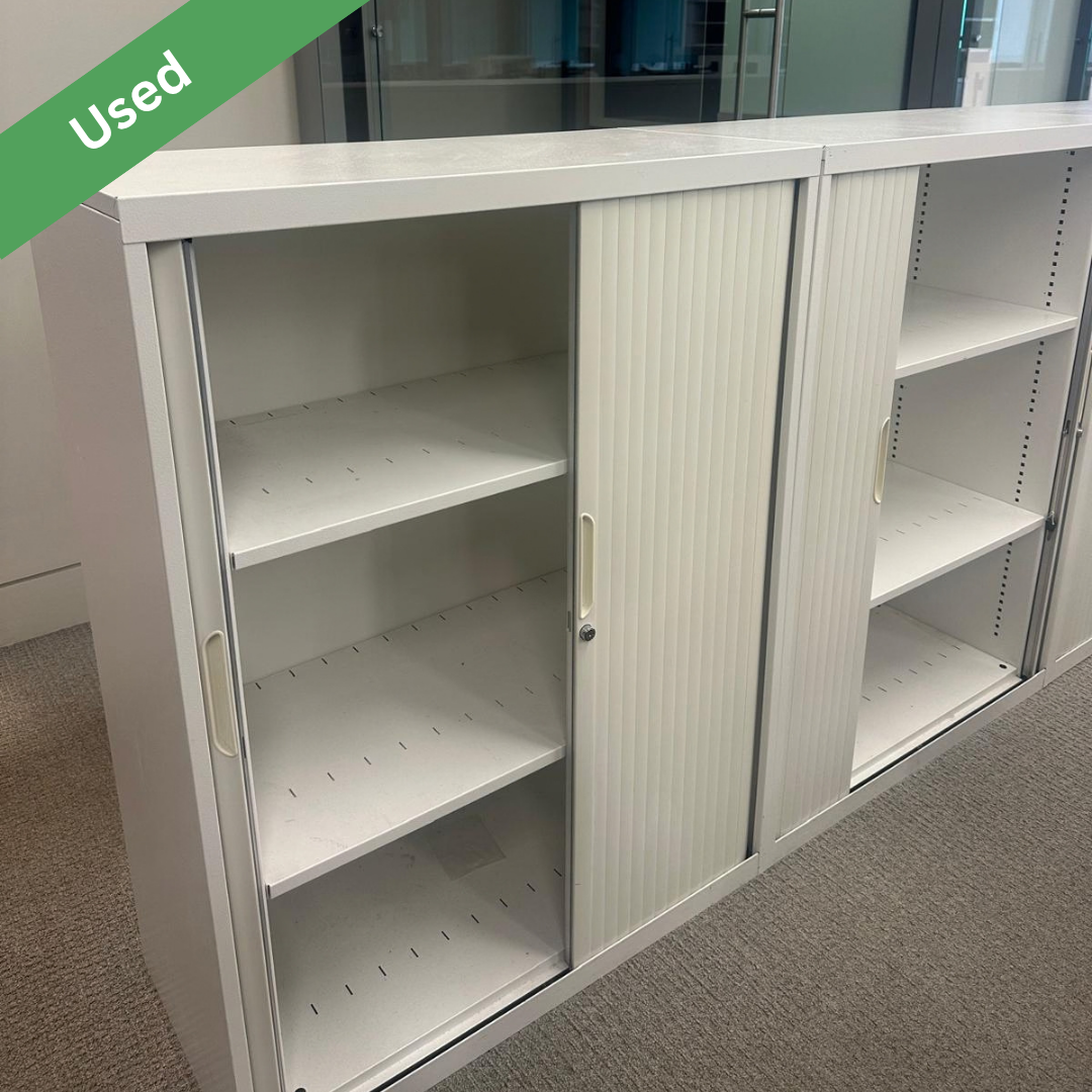 Used Tambour Storage Cabinets - Image 3